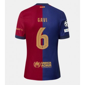 Barcelona Paez Gavi #6 Domaci Dres 2024-25 Kratak Rukavima